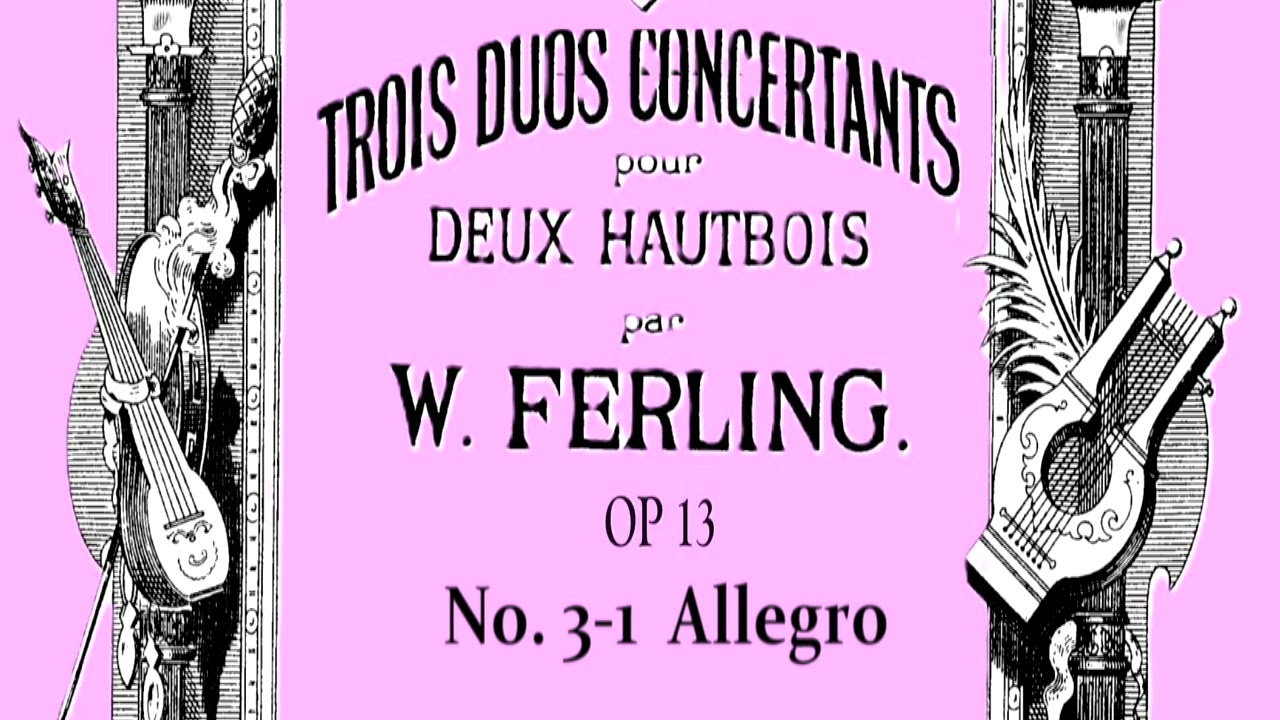 Ferling Op 13 Duo 3 for two oboes