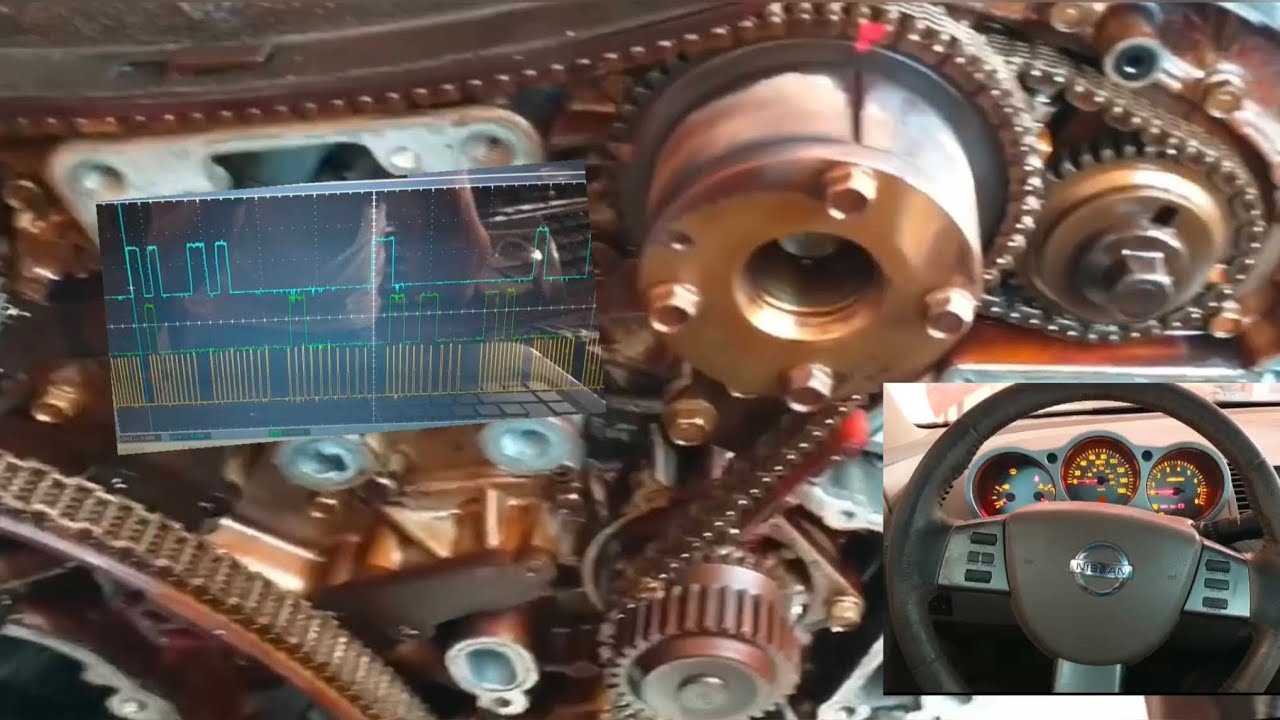 Nissan Máxima 3.5 Puesta a Tiempo Cadenas no Arranca no Chispa en Bujías