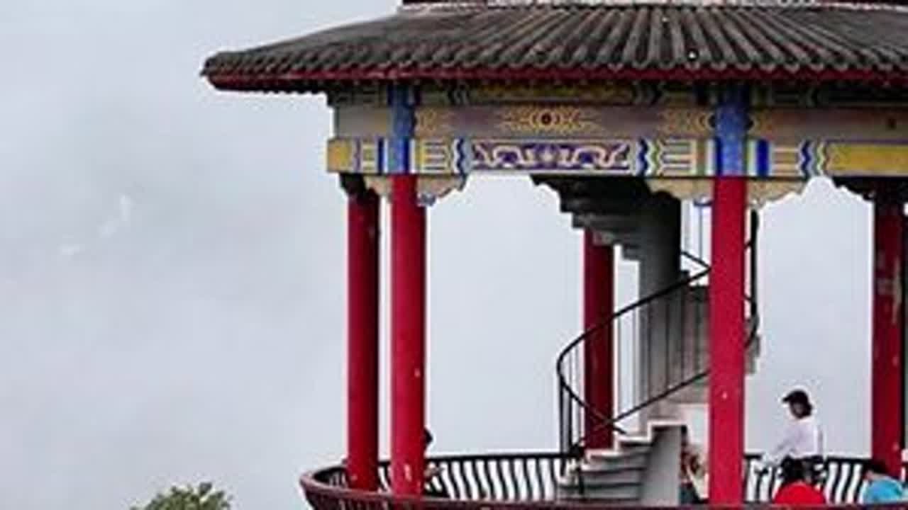 雨后的古渔公园 雨后的古渔公园，如同一个披着薄纱的少女，#云海涌过山岭有多美 #云海 #航拍 #航拍最美家乡 #最美的风景在路上而不在终点 @宝鸡文旅