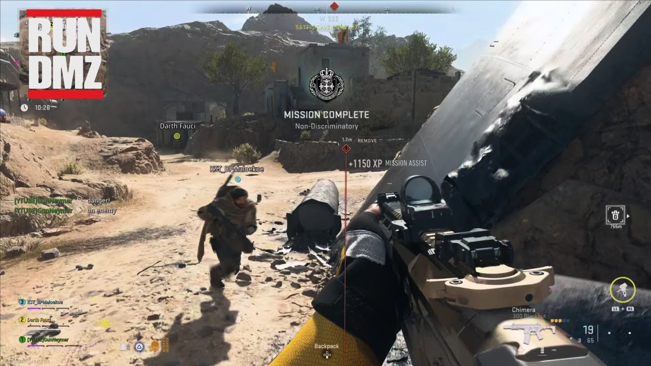 Non-Discriminatory Mission Dmz Crown Faction Tier 1