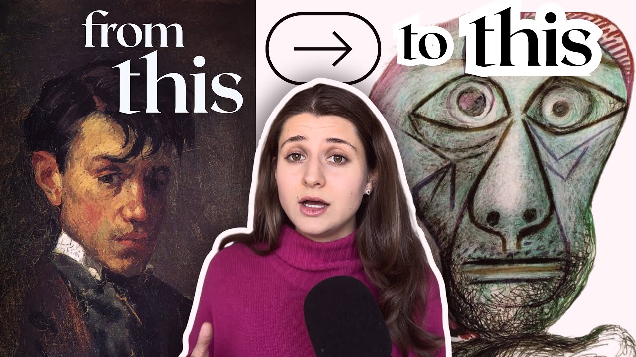 why picasso stopped painting well