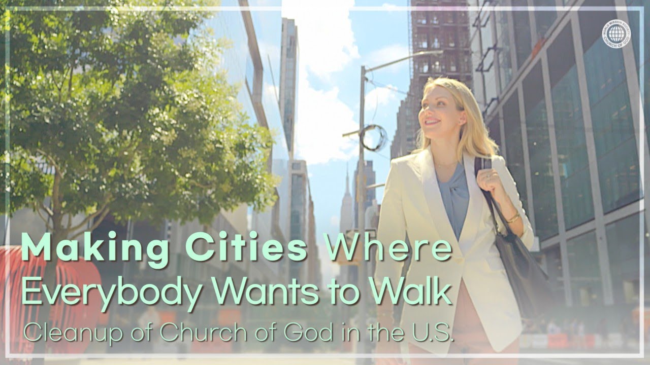 [WATV News] Making Cities Where Everybody Wants to Walk | World Mission Society Church of God