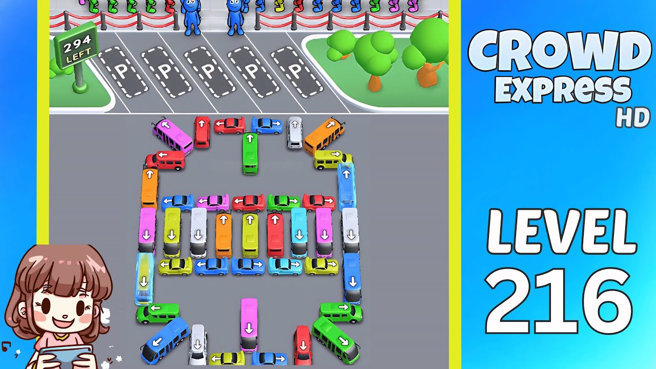 Crowd Express Level 216 Solution Walkthrough