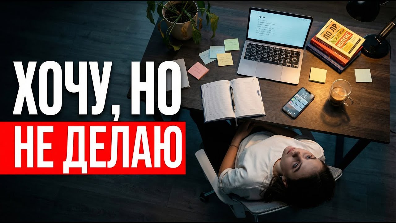 Настоящая причина бездействия! Почему лени не существует, а мотивация не работает?