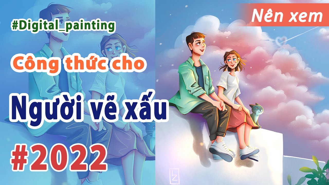 「VẼ ĐIỆN TỬ」▷ Người vẽ xấu bắt đầu từ đâu ?| #Procreate #ipadpainting