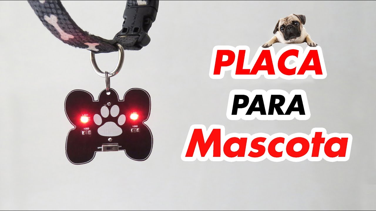 Placa Luminosa para tu Mascota/Ideatronic