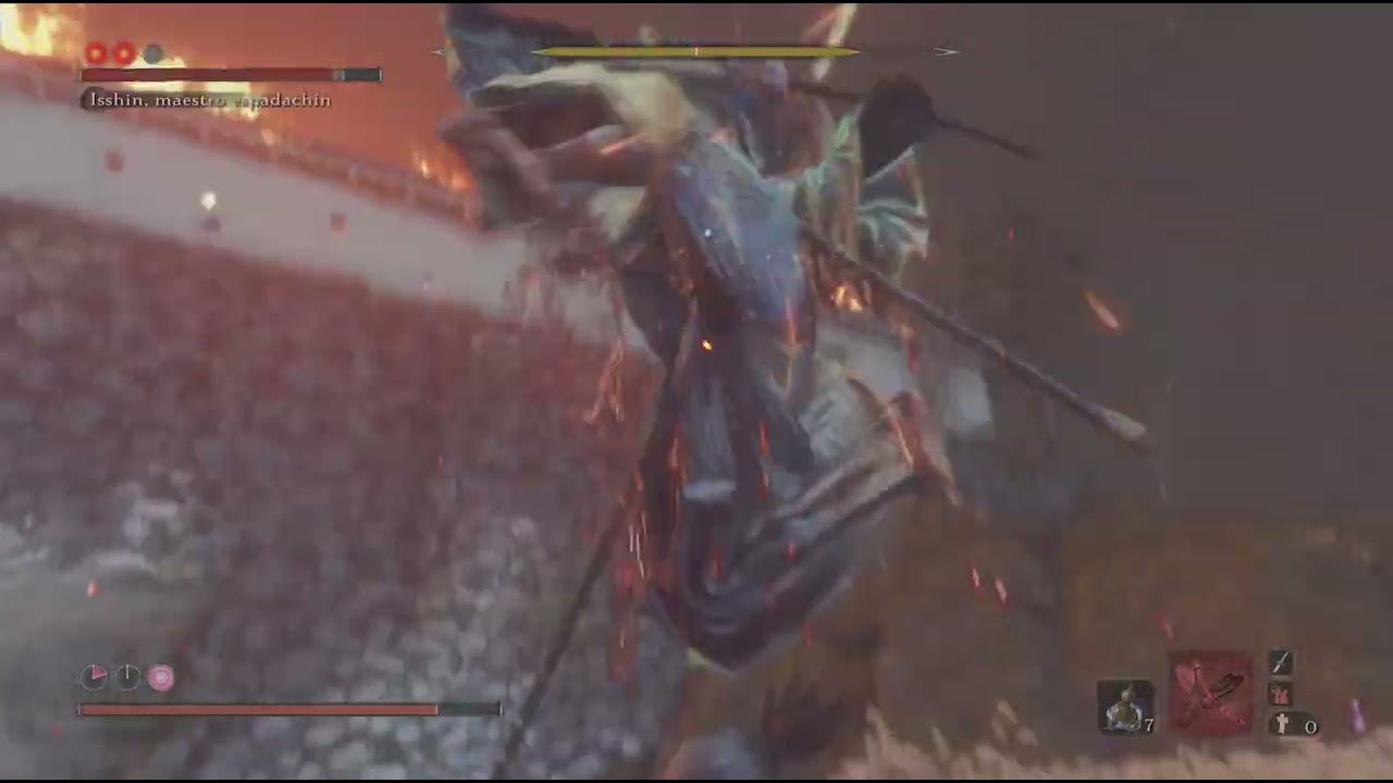Sekiro vs jefe final 4 fases increible