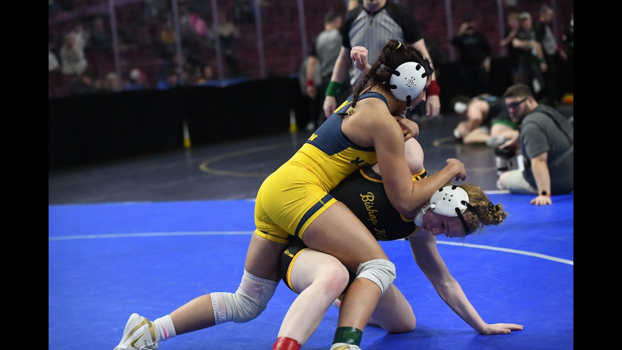 2026 Girls Districts 3rd Place Match - Ava Williams vs K.DeLeon - 125lbs Girls Wrestling 
