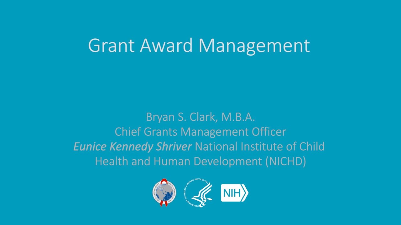 Grant Award Management