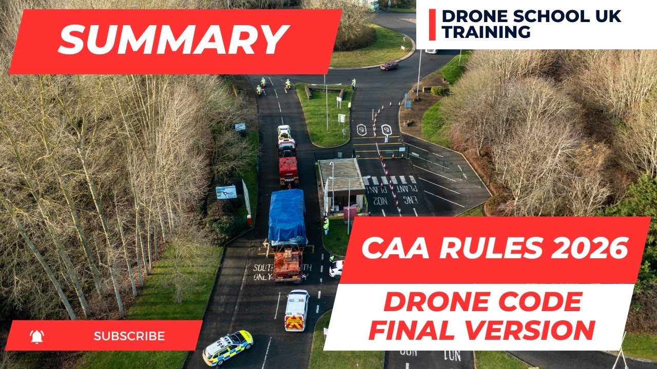 Окончательные изменения в правилах CAA по использованию дронов до 2026 года ПОДТВЕРЖДЕНЫ | Удалён...