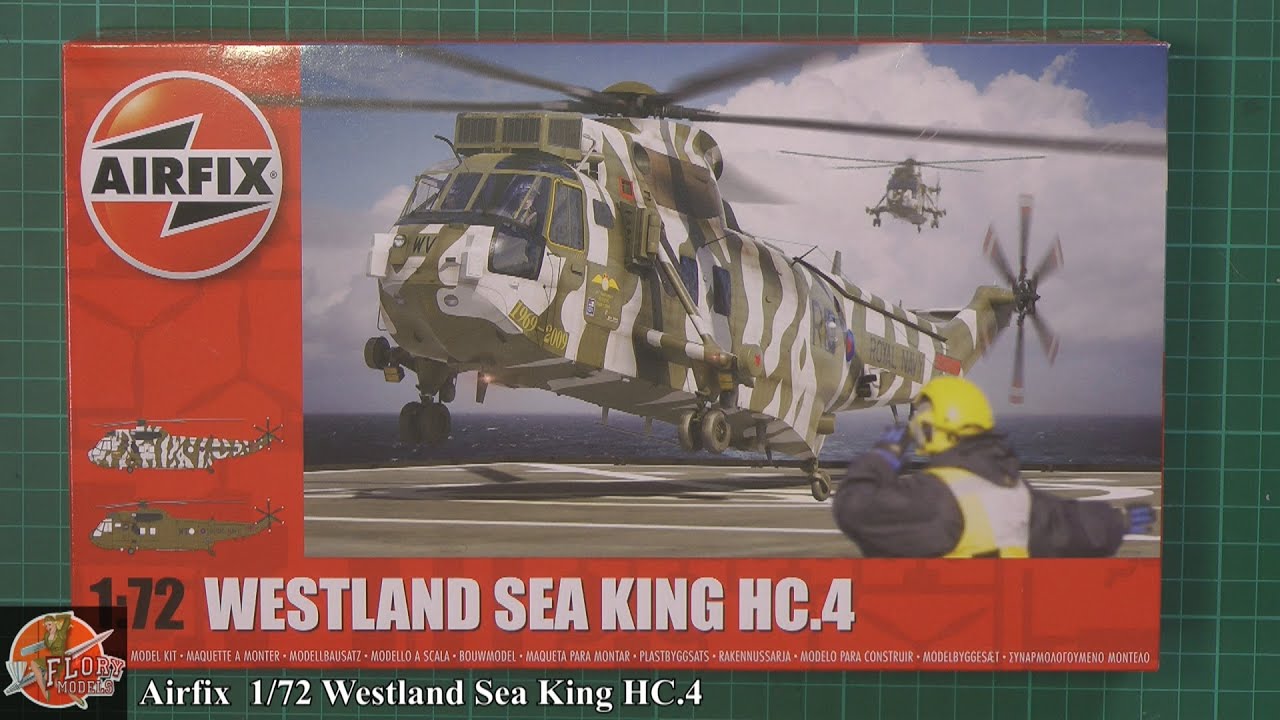 Airfix 1/72nd Wesland Sea King HC.4 Preview