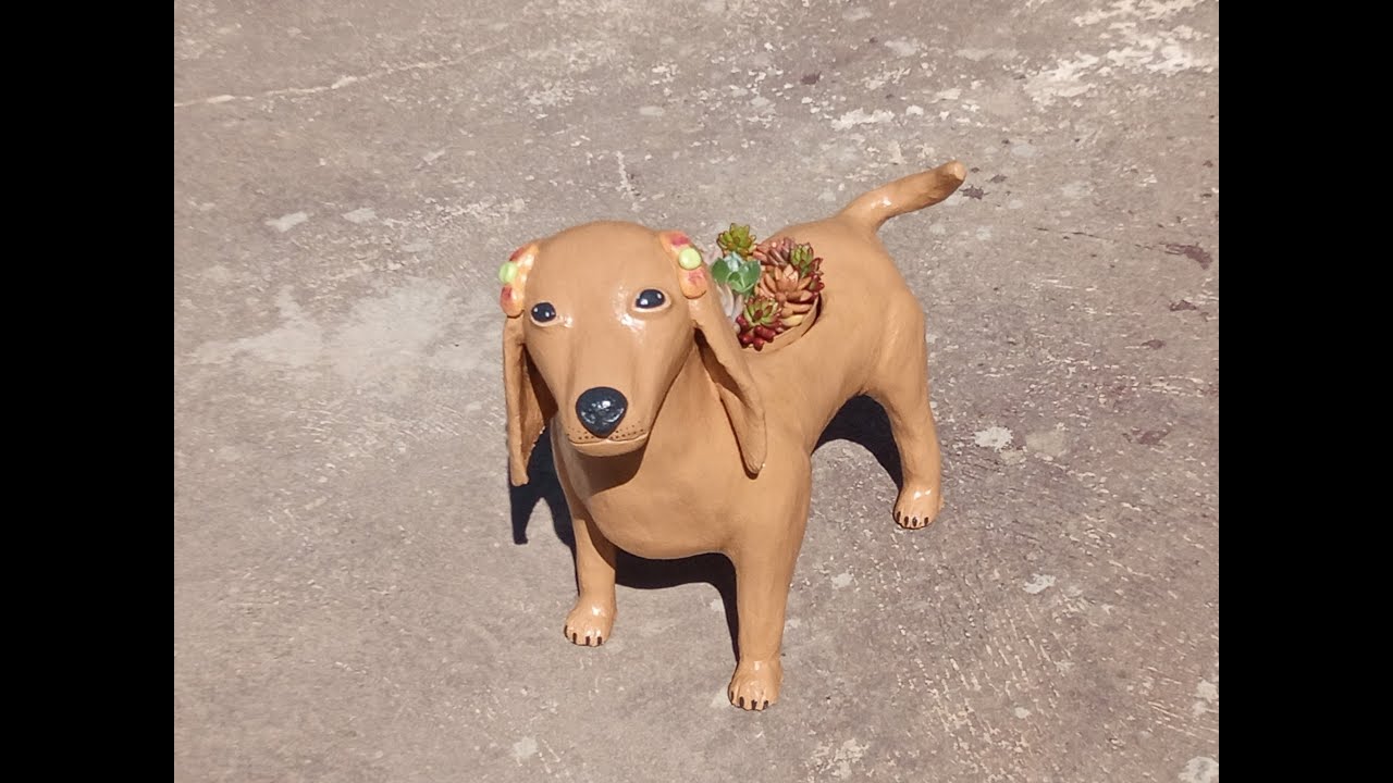 Como fazer uma linda cachorrinha utilizando garrafa pet