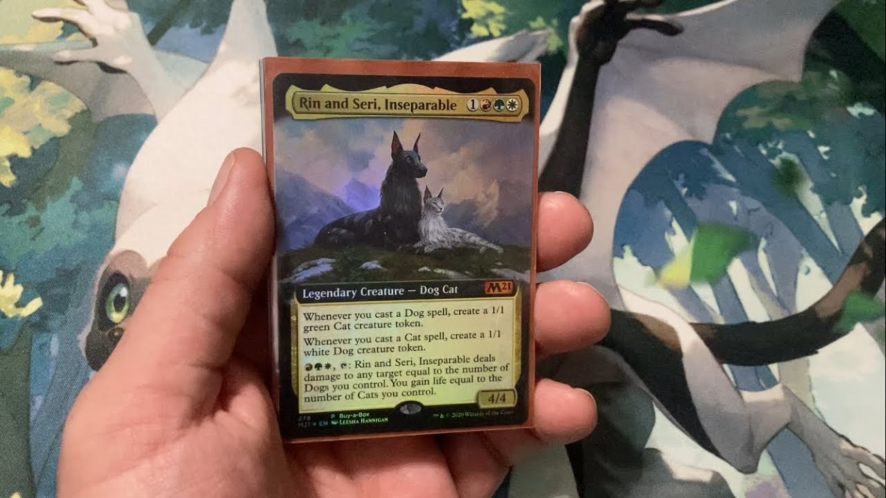 My MTG - Cats and Dogs Tribal (Rin and Seri Inseparable) Commander deck 
