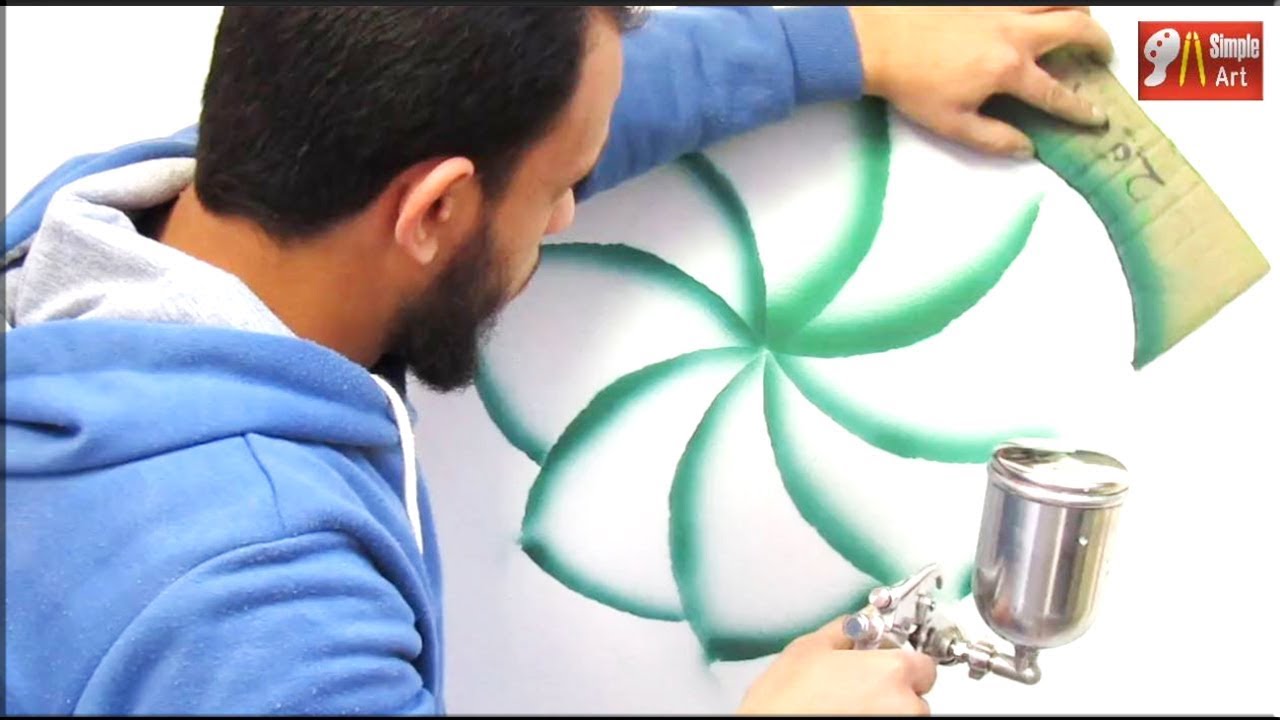 حيلة رائعة لعمل ديكور المروحة ثرى دى بنفسك بخطوات بسيطة و أدوات متوفرة