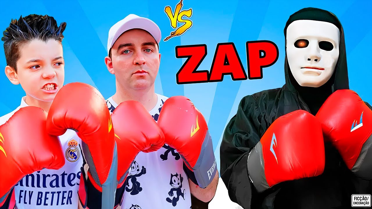O ZAP - DESAFIOU MEU PAI NO BOXE! (QUEM VENCE?) – Parte 51