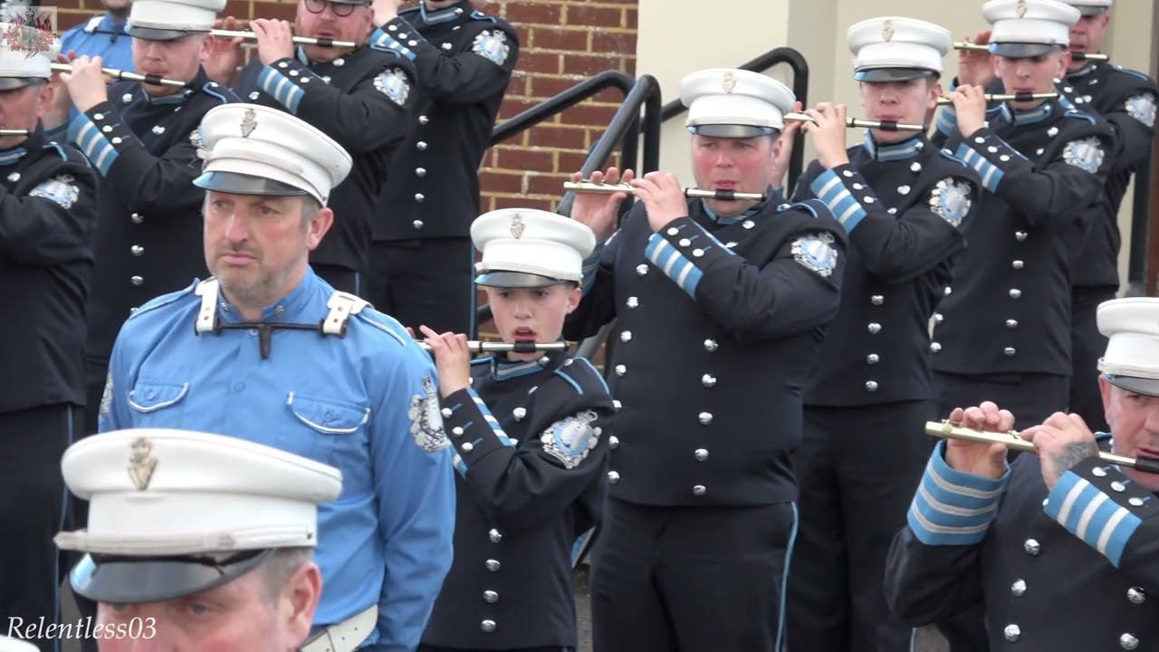 Donaghadee F&D (Full Clip 4K) @ Cloughmills Crown Defenders Parade ~ 27/04/24 (4K)