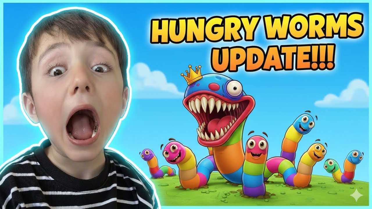 Morph World HUNGRY WORMS update!!! Roblox Update 2026 Fun!!!!