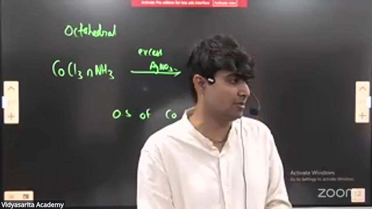 Coordination compounds L 13 | 05-02-25 | Sagar Sir | Chemistry11th B2 JEE |  VSA