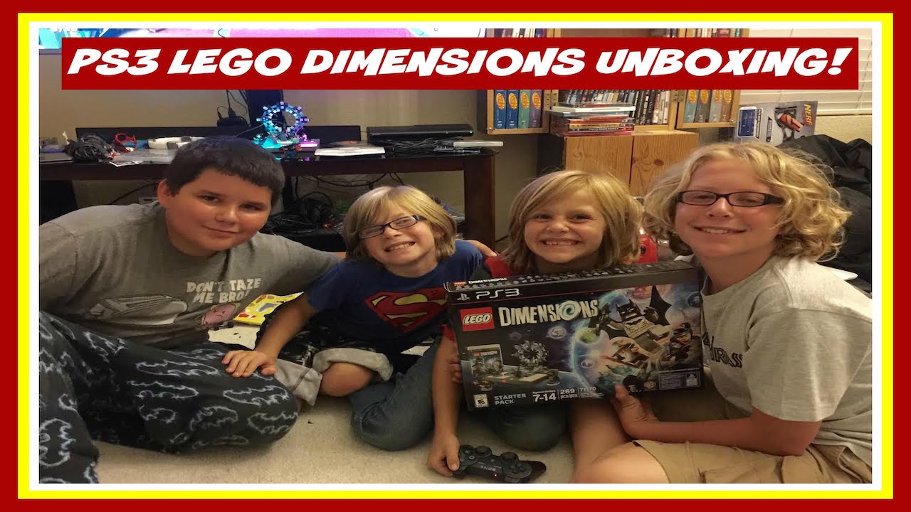 PS3 Lego Dimensions Starter Pack Surprise and Unboxing