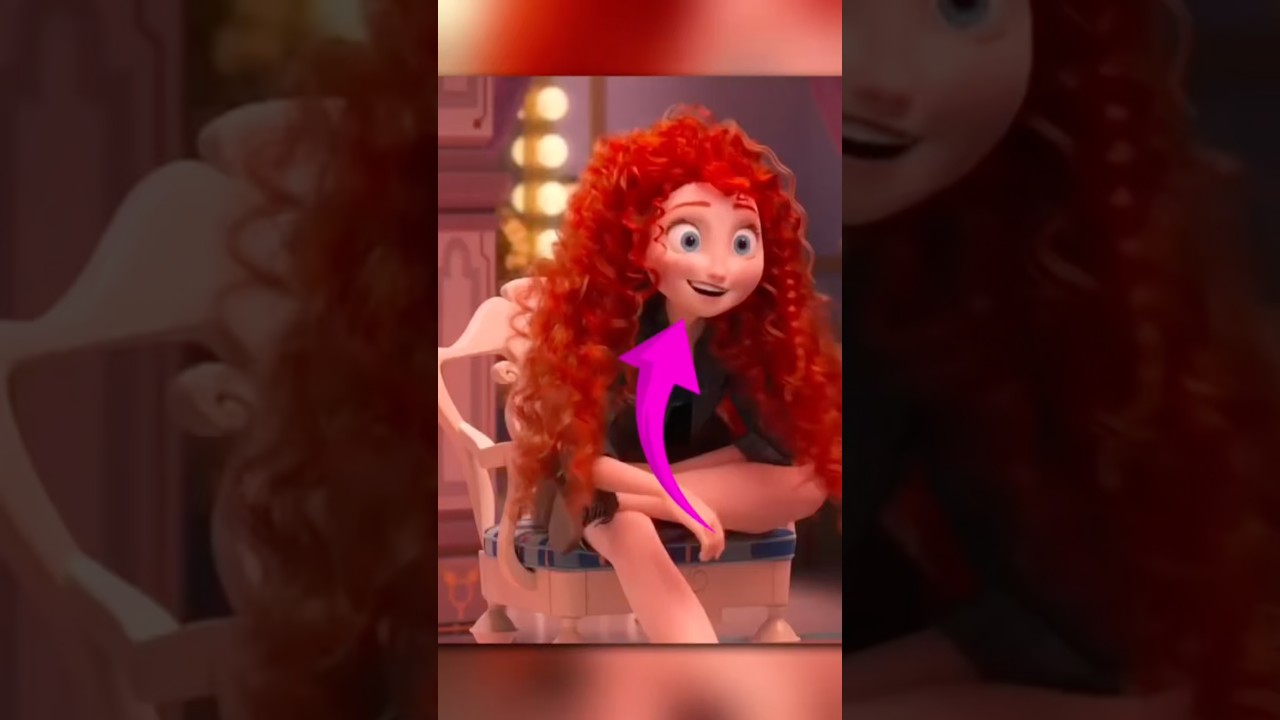 Вы будете шокированы тем, что сказала Мерида в этой сцене! #pixar #disney