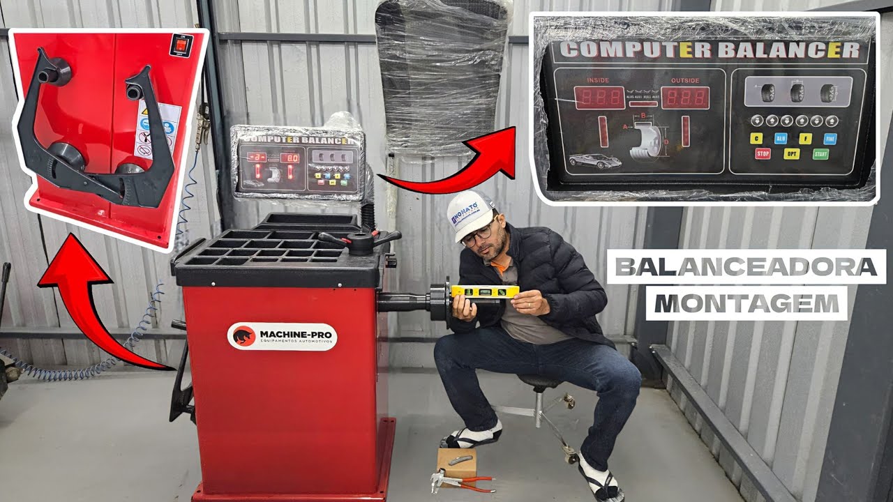 Montagem balanceadora de rodas + três dicas importantes