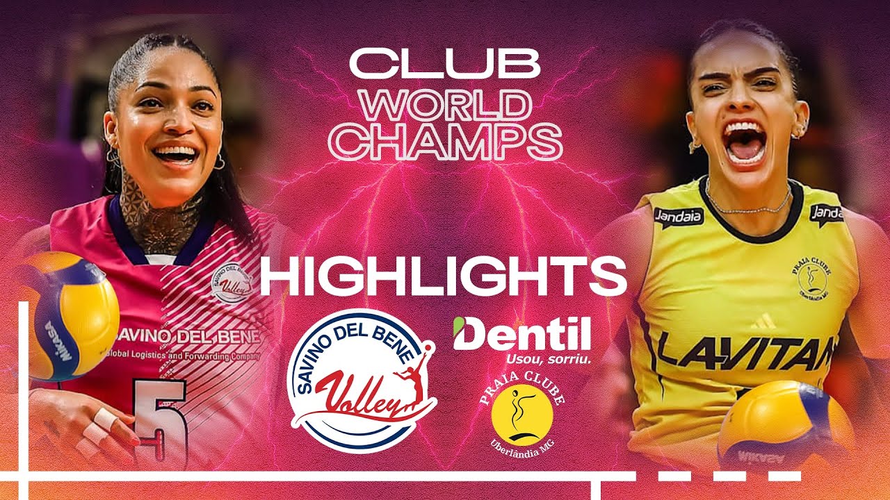 Scandicci 🇮🇹 vs. Dentil Praia 🇧🇷 - Semi Final | Club World Championships 2025 | Highlights