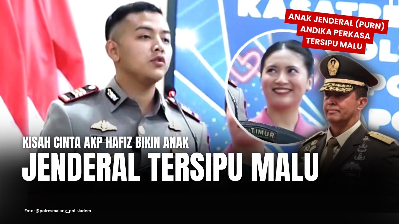 Anak Jenderal (Purn) Andika Perkasa Tersipu Malu saat Kisah Cintanya Diceritakan di Depan Kapolres