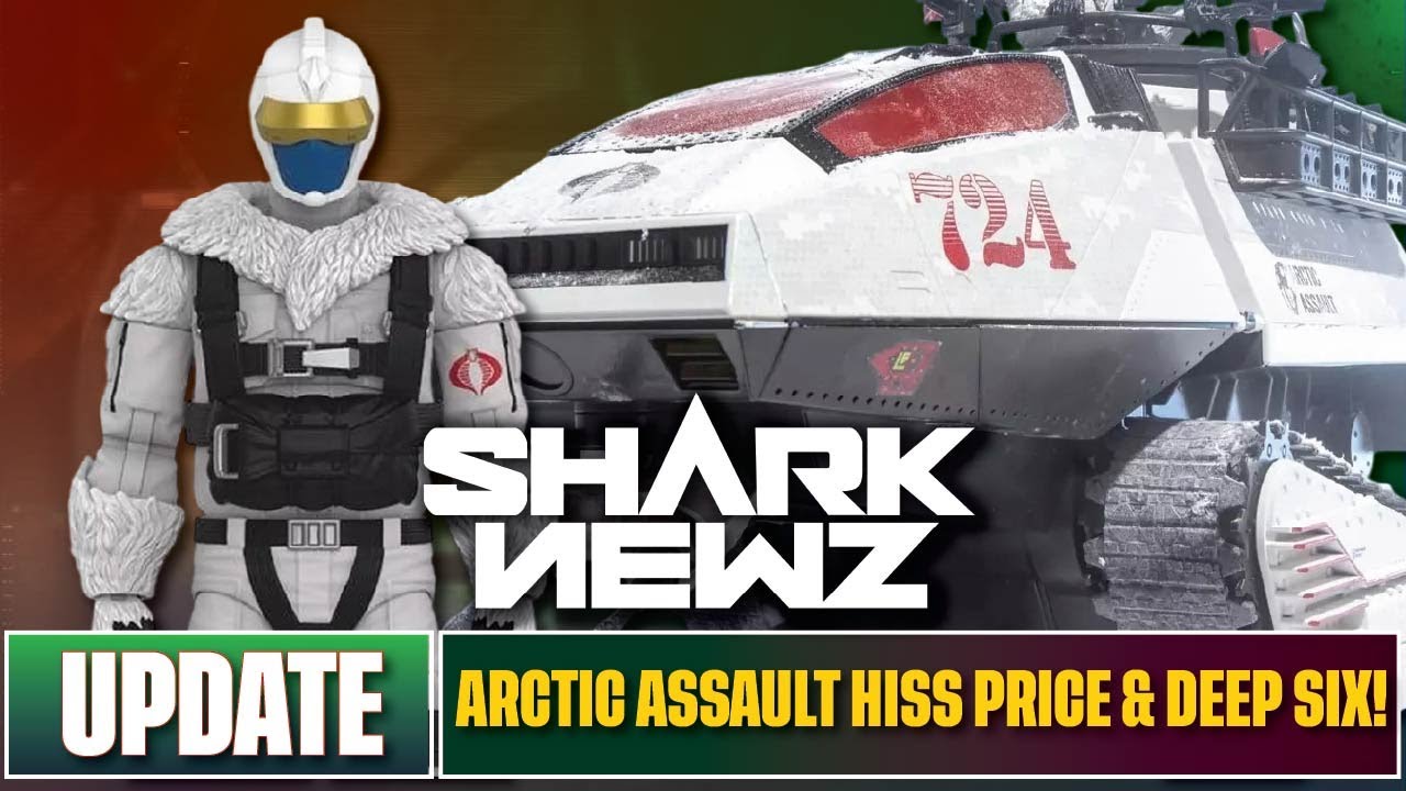 Новинка GIJOE Classified Arctic Assault Hiss 2026 года | Deep Six и новые анонсы на CCXP! - SHARK...