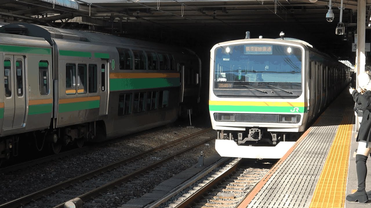【最後の墜落インバータ】E231系U-586編成大宮到着から発車