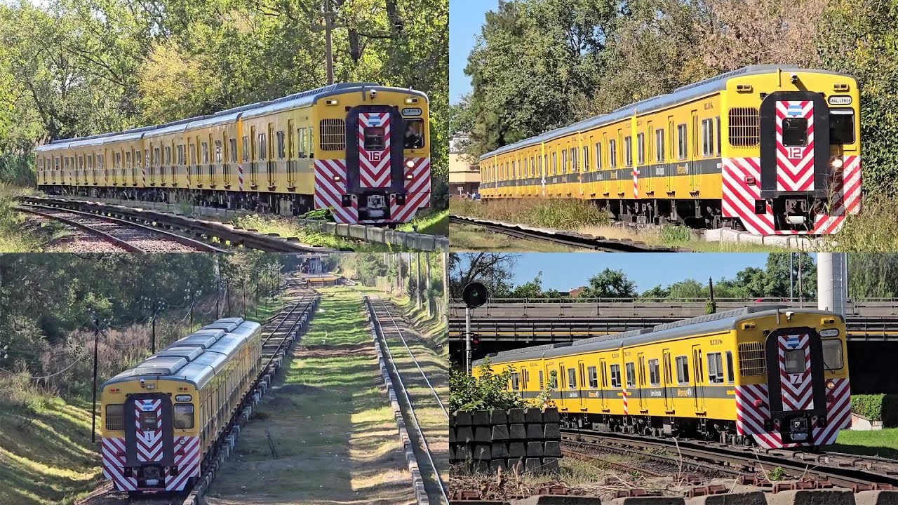 Compilado de Trenes Toshiba de Metrovías Línea Urquiza | Abril 2024