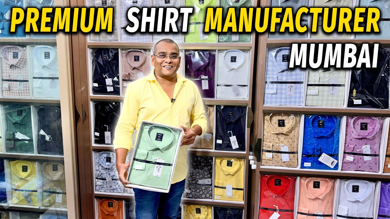 Formal Shirts Manufacturer in Borivali / premium shirts Factory / shreenath Garment