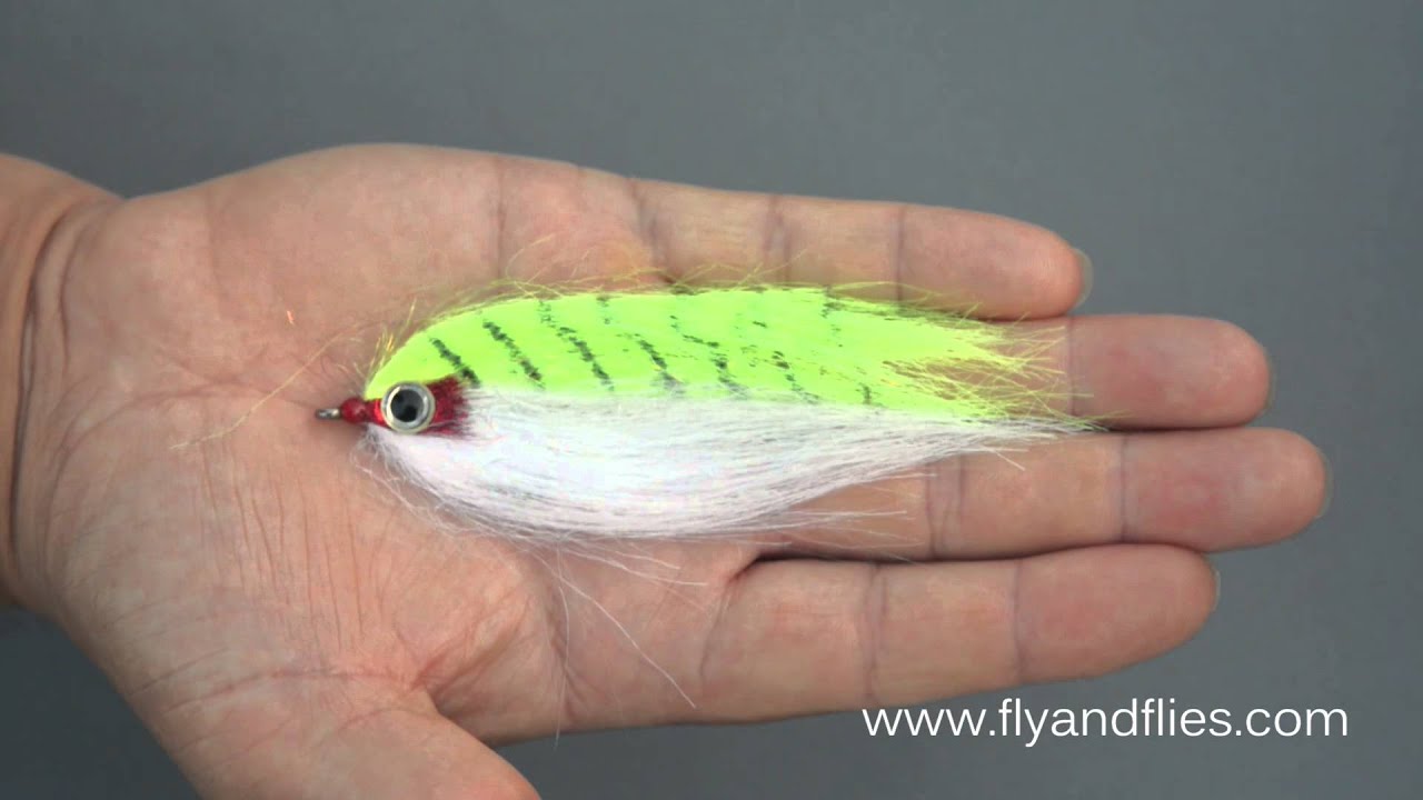 Rainy's&reg; Chartreuse/White CF Baitfish