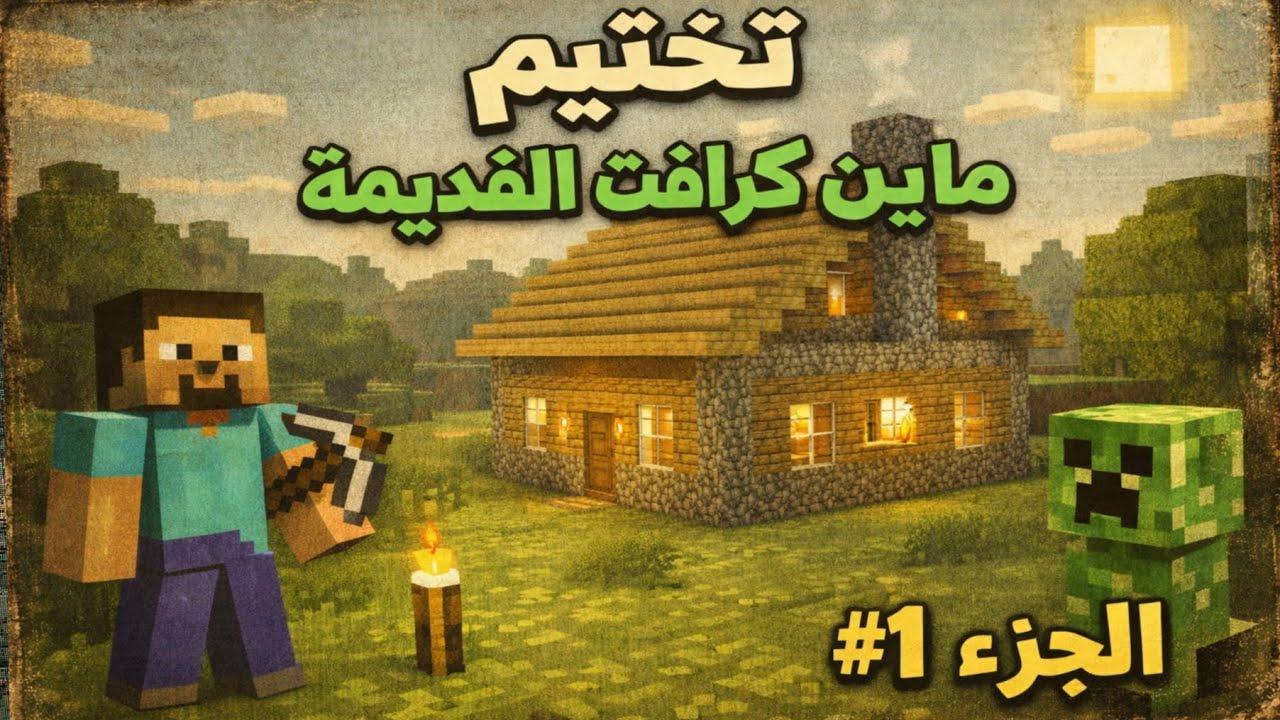 تختيم ماين كرافت القديمة | الجزء1# 