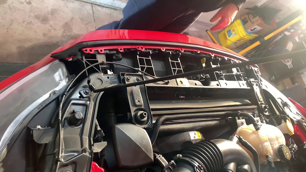 15-17 Mustang front bumper removal