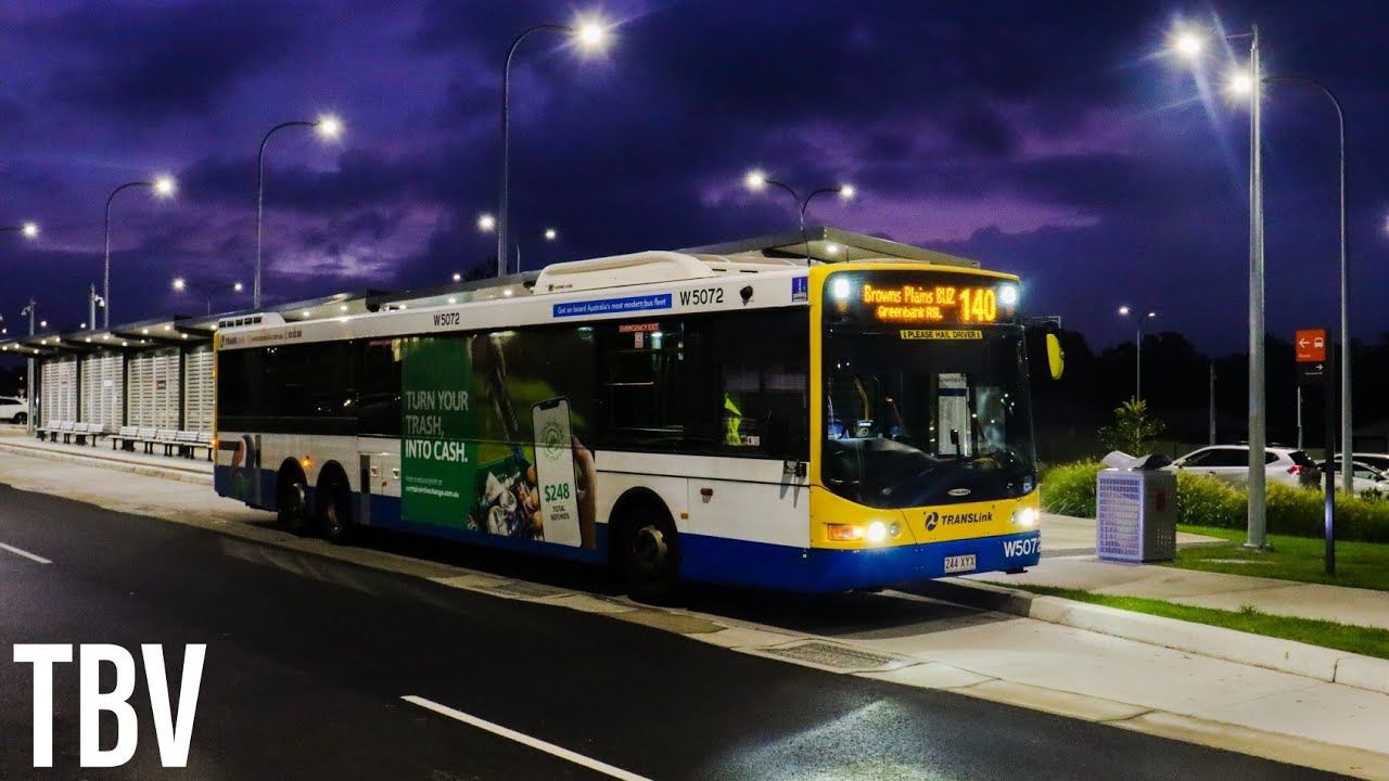 SEQ, AU:140 OB: Queen Street Bus Station 1E to Greenbank RSL Park 'n' Ride via Browns Plains Station