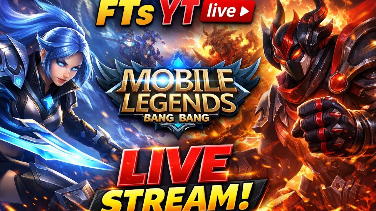 LIVE MLBB Gameplay 🎮 Ranked Match & Skills Showcase | FTs YT Live