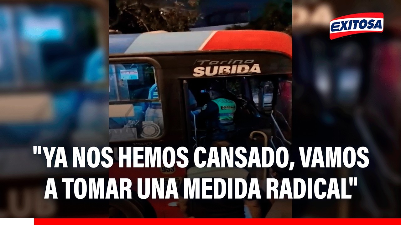 🔴🔵 Transportistas del Cono Este se pronuncian tras atentado: 