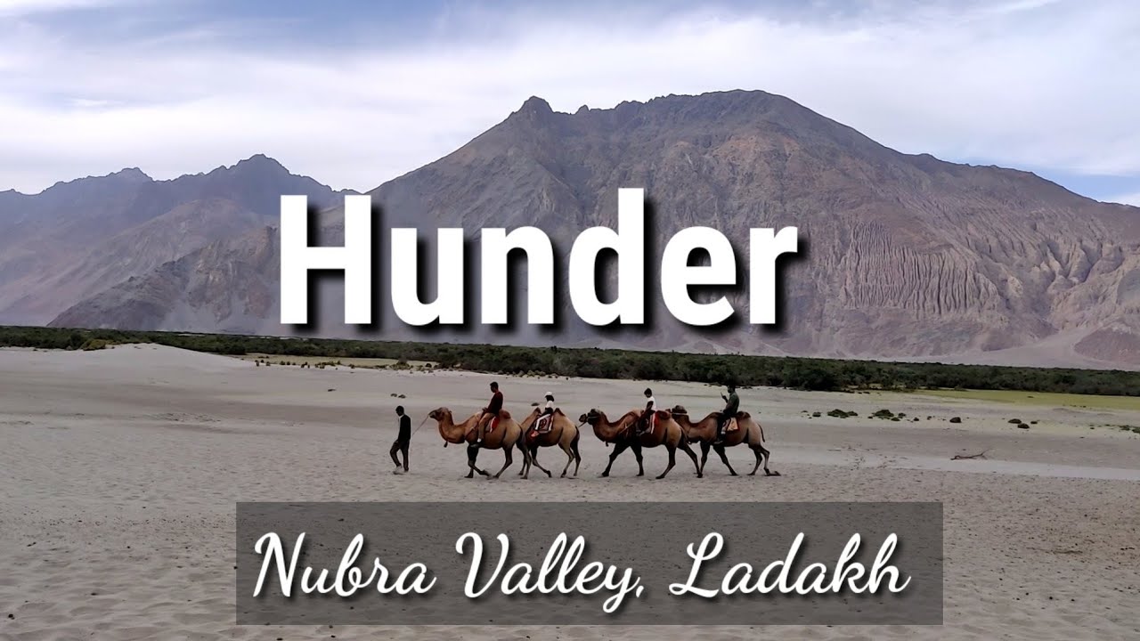 Hunder | Ladakh | Camel Ride| Nubra Valley