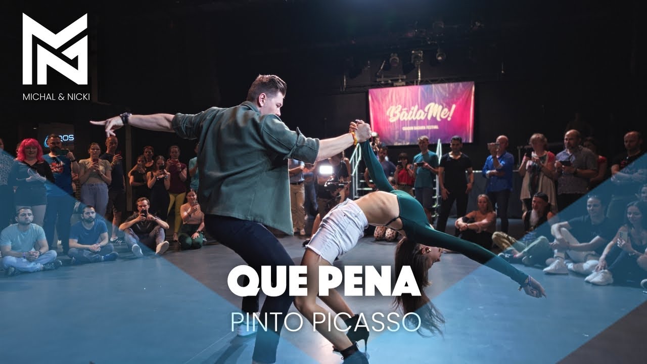 Que Pena - Pinto Picasso ❤️ | MICHAŁ & NICKI Bachata ✨ | BáilaMe, Cracow 🇵🇱