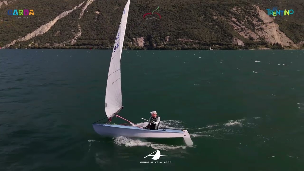 The new OK Dinghy World Champion Andrew Mills
