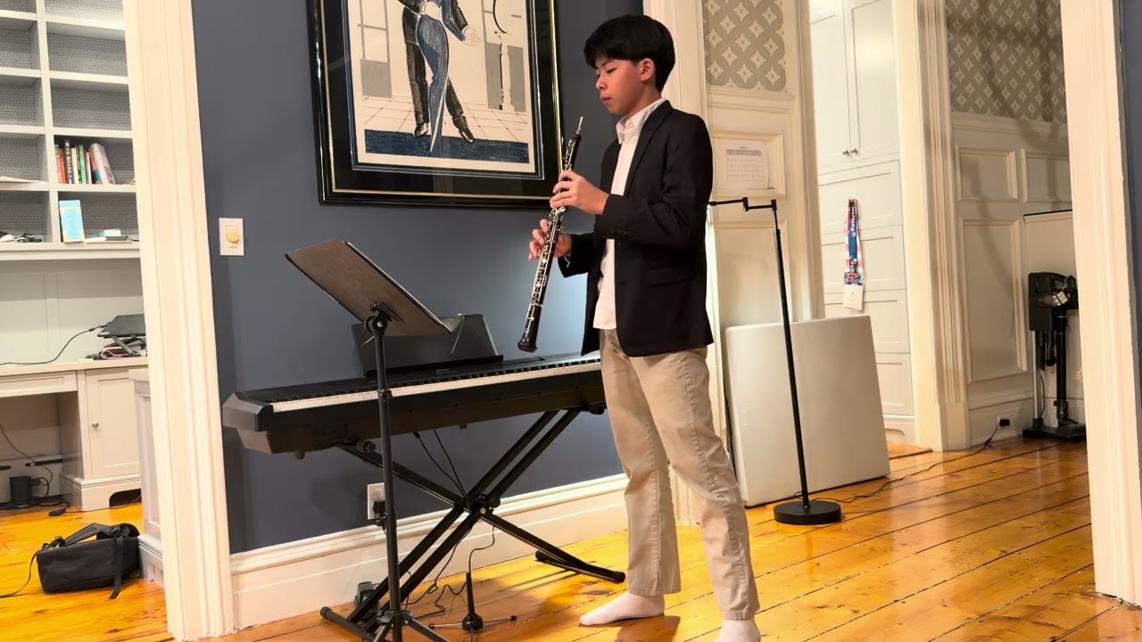 Presto (3rd Movement), Marcello’s Oboe Concerto in C Minor. Performed by Ethan Zhang