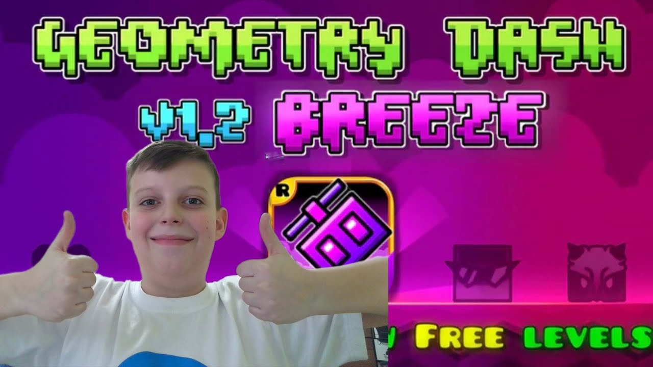Секретная версия geometry dash BREEZE 