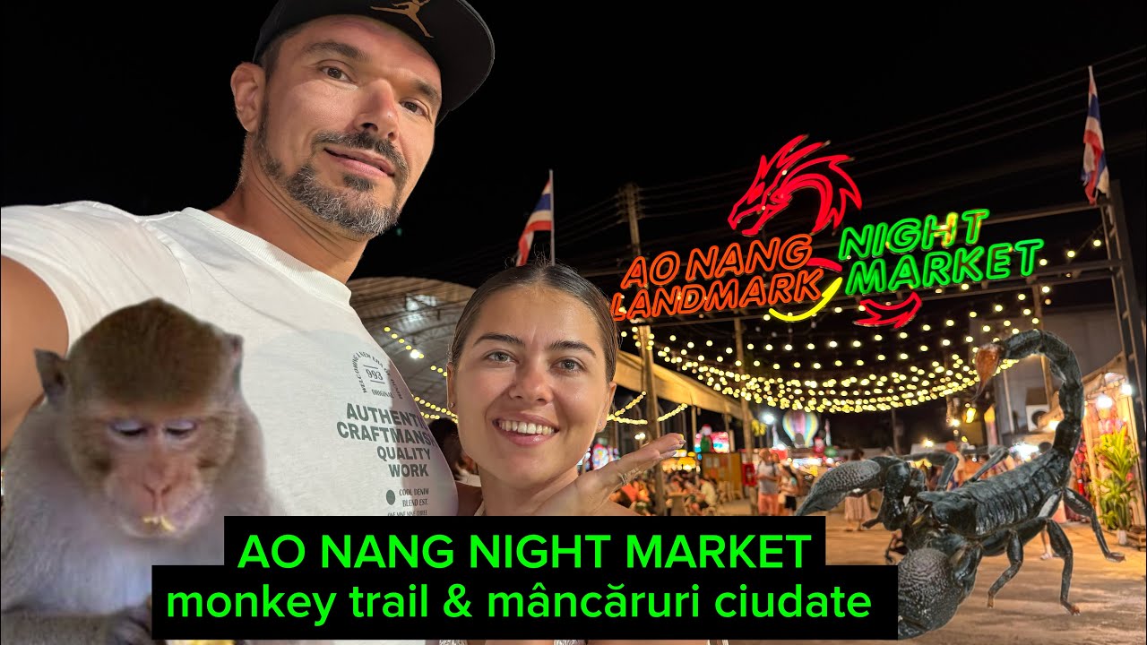 Ao Nang, Krabi | Monkey Trail & street food