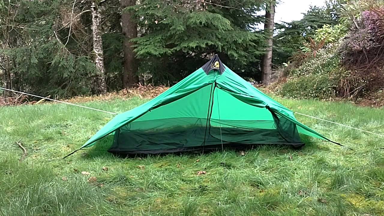 Six Moon Designs Lunar Solo 2011 tent set up