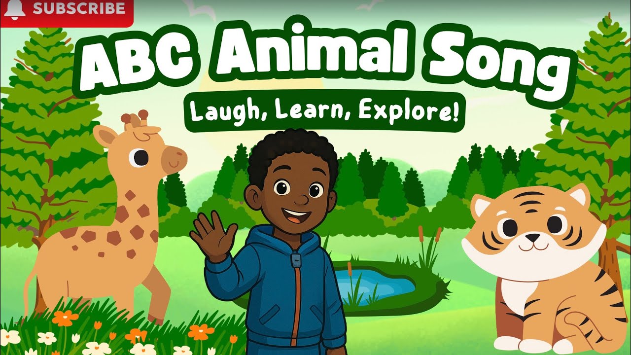 Learn the ABCs with animals + Afrobeats vibes! 🐘🎵