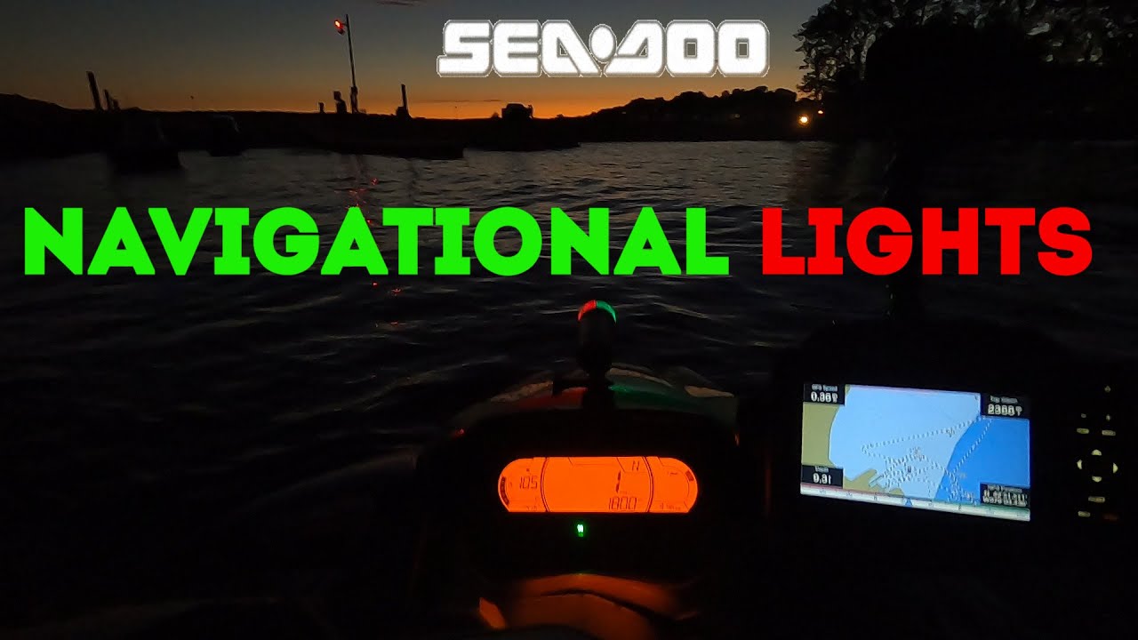 Sea Doo ночью