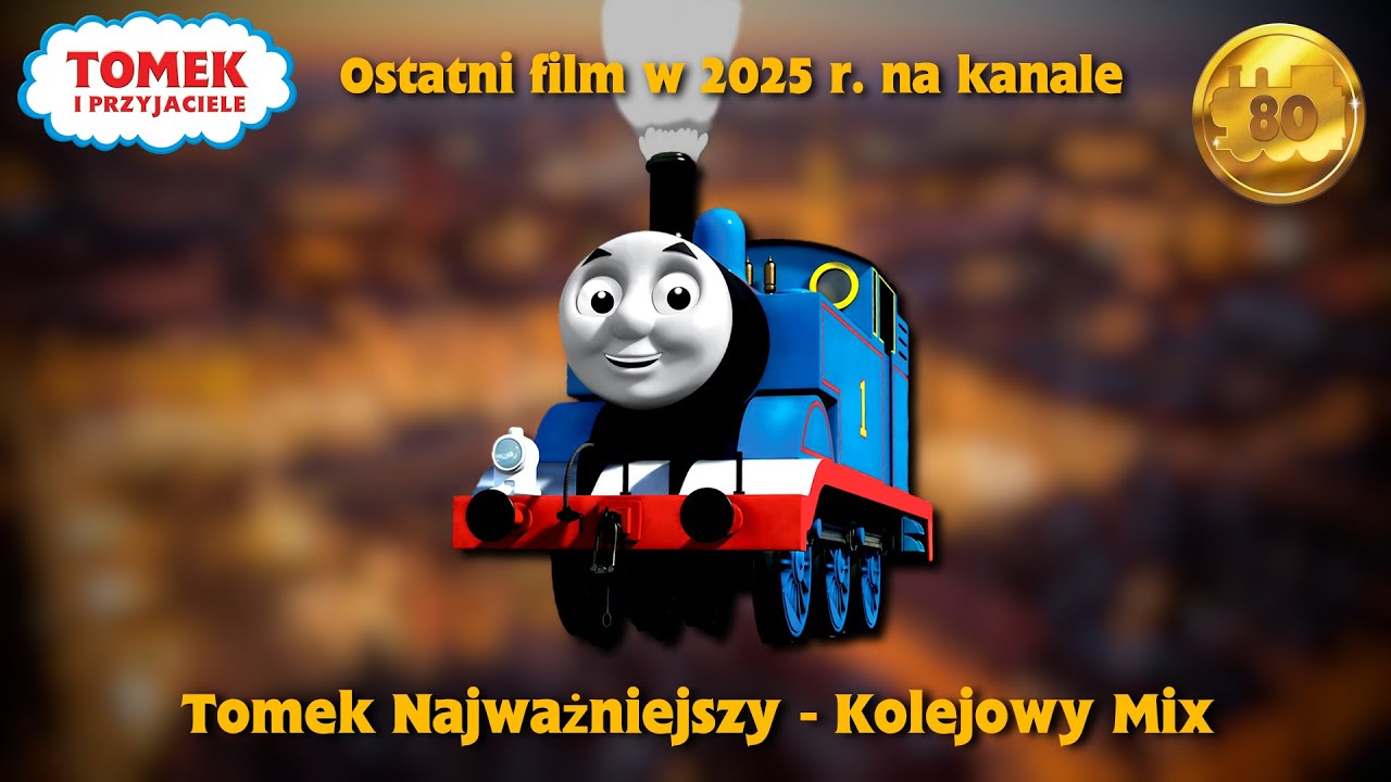 [Tomek i Przyjaciele] Tomek Najważniejszy - Kolejowy Mix (Ostatni film 2025 roku)