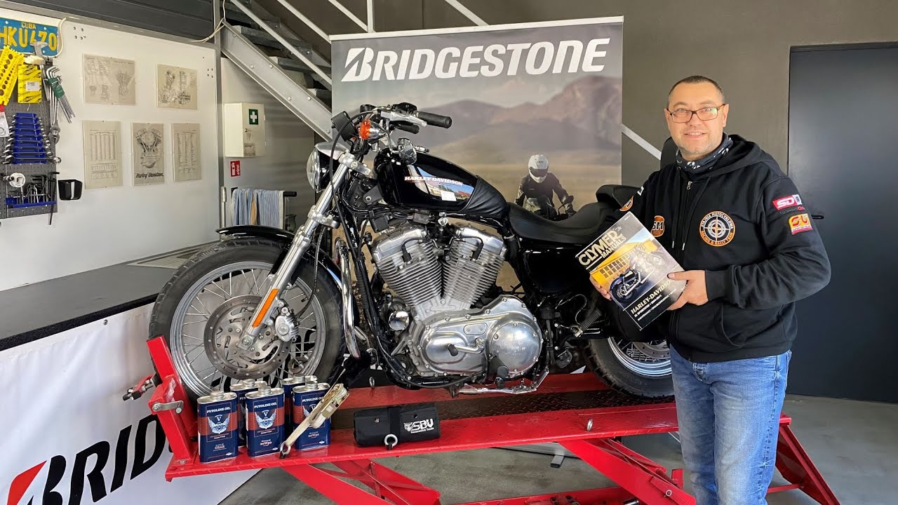 Wymiana oleju cz. 2 Harley Davidson XL Sportster