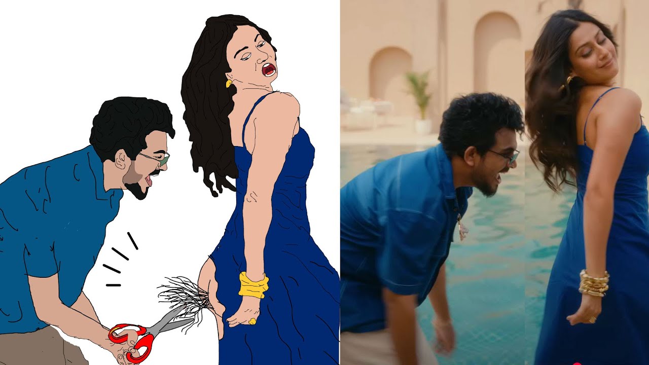 Shaky Music Song | Sanju Rathod Ft. Isha Malviya | G-Spark | New #Marathi Songs 2025 | Drawing meme