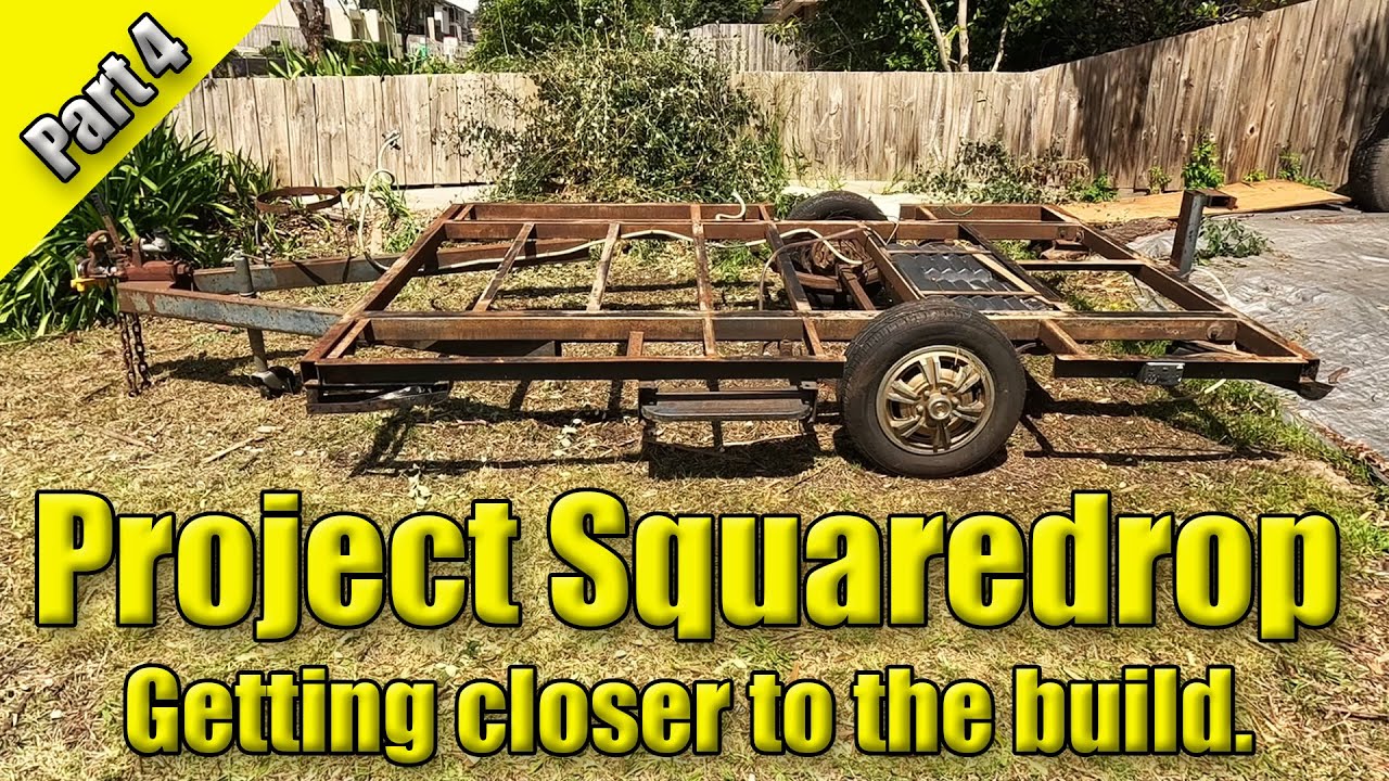 Building a Square Drop Camper - Part 04 - Final bits of prepping before the build.